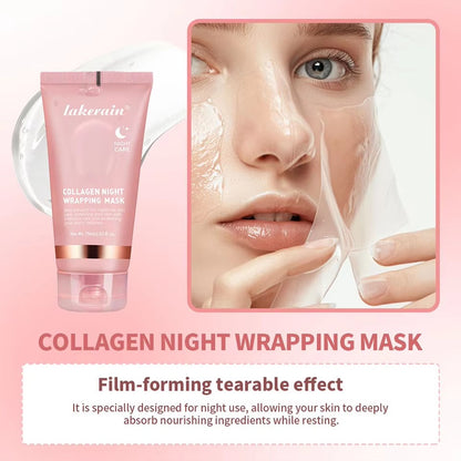 Collagen Overnight Wrapping Mask - Wake Up to Plumper, Firmer Skin