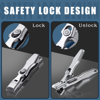 🔥HOT SALE 49% OFF-Ultra Sharp  Stainless Steel Splash-proof Nail Clipper