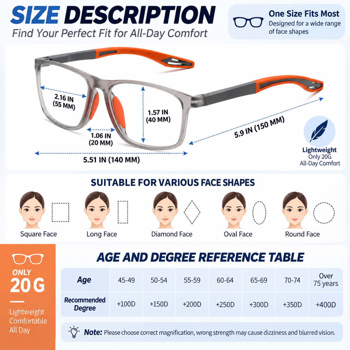 Almost Gone-🔥VisionSync AutoFocus+ Multifocal Glasses