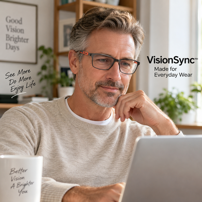 Almost Gone-🔥VisionSync AutoFocus+ Multifocal Glasses