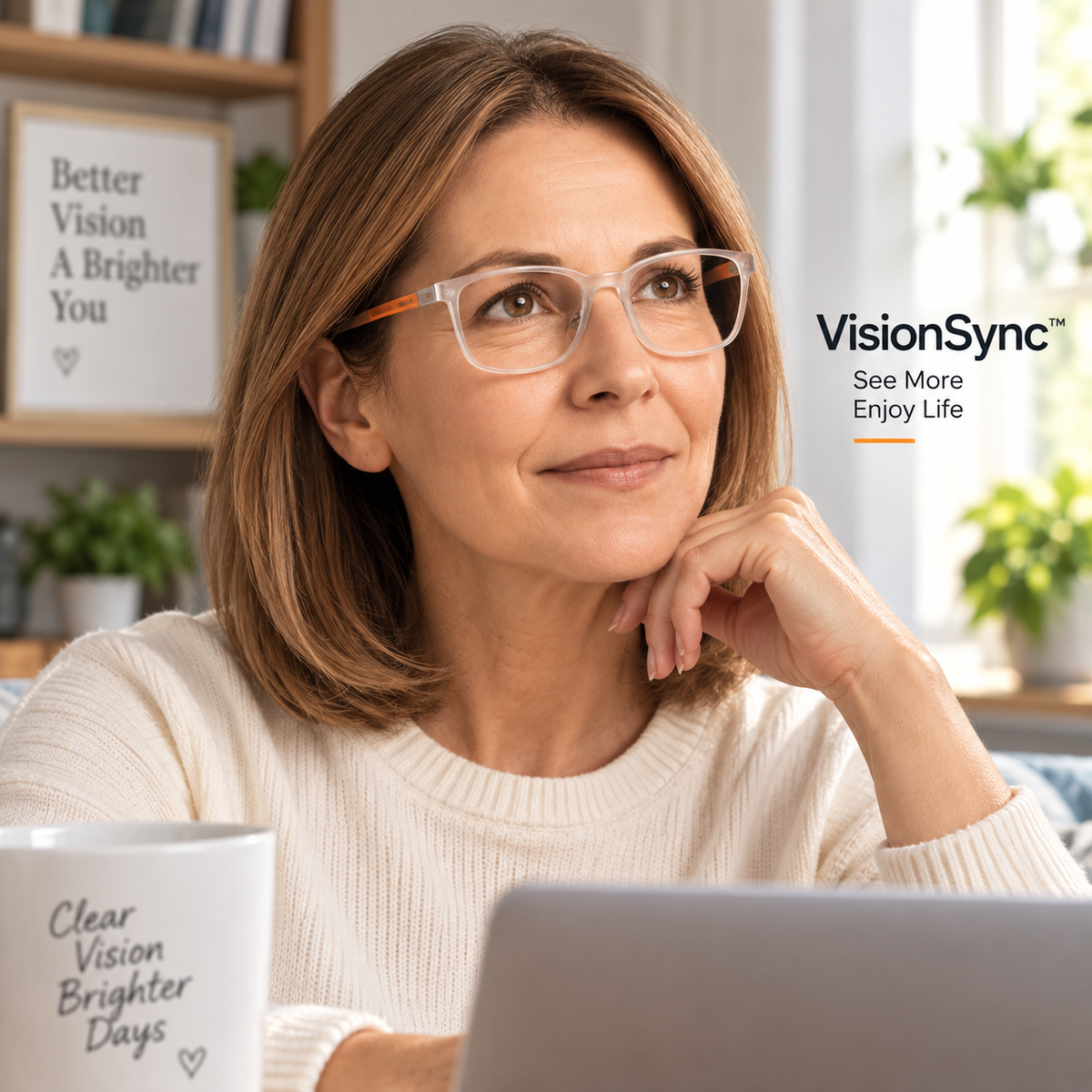 Almost Gone-🔥VisionSync AutoFocus+ Multifocal Glasses