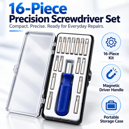 16-in-1 Electric Precision Screwdriver Set