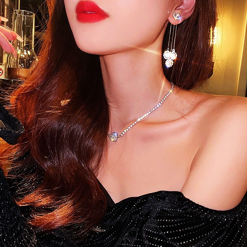 ✨LAST DAY 48% OFF--Flower Earrings with Diamonds