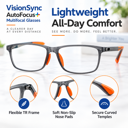 Almost Gone-🔥VisionSync AutoFocus+ Multifocal Glasses