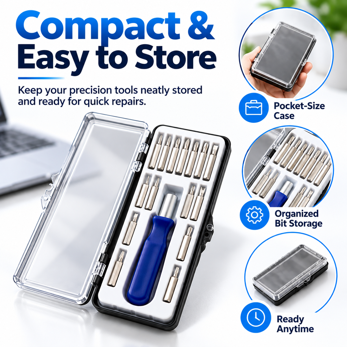 16-in-1 Electric Precision Screwdriver Set
