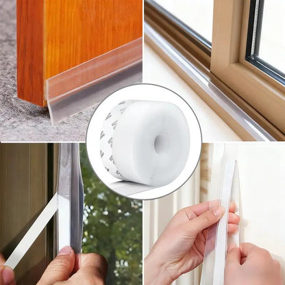 🚪 Whole-Home Draft Defense Seal – Blocks Cold Air, Bugs & Gaps