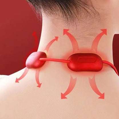 Wearable Neck Relief — Heat & Massage Anywhere